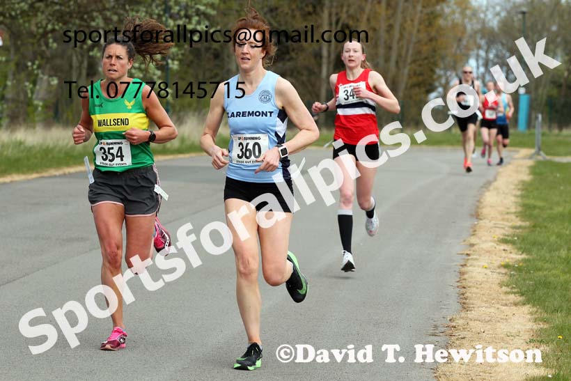 Graded 10k, 2021 Middlesbrough Endeavour Graded 10k, Middlesbrough, Sunday, April 25th. Photo: David T. Hewitson/Sports for All Pics